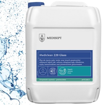 Płyn do mycia szyb i luster Mediclean 5l