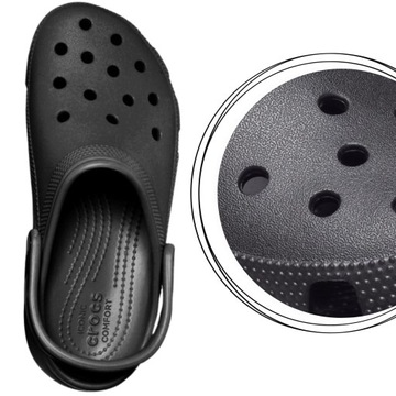 crocs damskie chodaki na platformie classic lekkie buty sportowe 36-37 W6