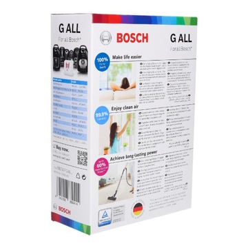 Оригинальные сумки BOSCH BBZ41FGALL тип G ALL