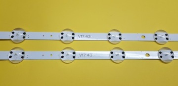 LISTWY LED 43 V17 ART3 2867 LG 43UJ6900 43UJ670V