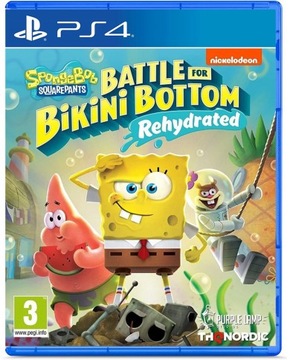 SPONGEBOB SQUAREPANTS BATTLE FOR BIKINI BOTTOM PS4 PO POLSKU NOWA FOLIA