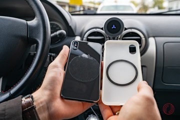 Uchwyt na telefon+ładowarka Mercedes A/CLA/GLA BA4