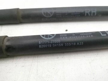 KIA CEED 2019 KOMPLET TLUMIČ / VZPĚRA/TLAKOVAČ ZADNÍ KRYT KUFRU