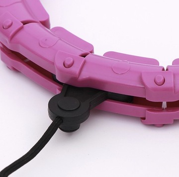 HULA HOP ODCHUDZAJĄCE Z OBCIĄŻENIEM ODCHUDZA 148CM