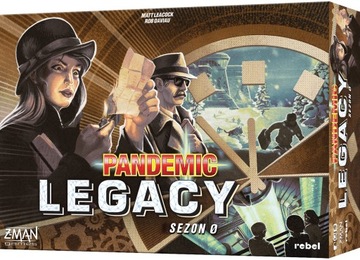 PANDEMIC LEGACY: SEZON 0 (PANDEMIA) - GRA PLANSZOWA - EDYCJA POLSKA