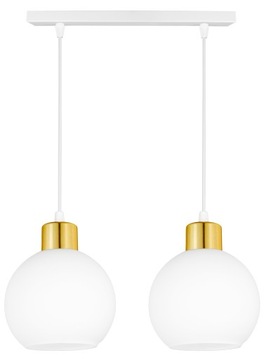 LAMPA WISZĄCA SUFITOWA ŻYRANDOL SZKLANA KULE LED