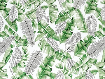 Самоклеящиеся обои из шпона ЛИСТЬЯ Узор Рулон 2м Ремонт мебели Шкафы Полки