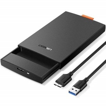 UGREEN OBUDOWA ZEWNĘTRZNA OCHRONNA KIESZEŃ DYSKU SATA HDD SSD DO 6TB 2,5