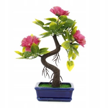 SZTUCZNY KWIAT DRZEWKO BONSAI Różne Kolory 20CM