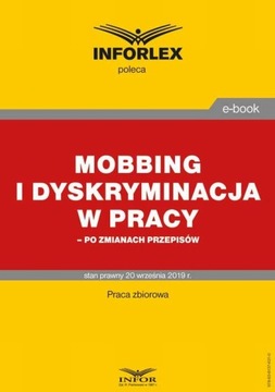 MOBBING I DYSKRYMINACJA W PRACY – PO ZMIA.. EBOOK