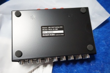 AV-селектор MCO RCS-01 Разветвитель AV-сигнала 4/1 ЯПОНИЯ