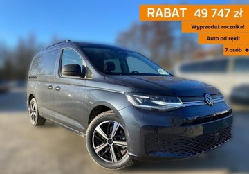 Volkswagen Caddy V Caddy 2.0 TDI 122KM 2025 Volkswagen Caddy Maxi Life 7 osob 2,0 l TDI 122 KM DSG 2.0 Diesel 122KM