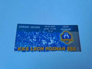 LECH POZNAŃ - GÓRNIK ŁĘCZNA 10-03-2001