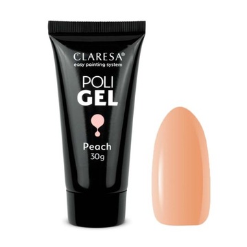 Claresa Poli Gel 30 г Набор кистей двойной формы
