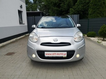 Nissan Micra IV Hatchback 5d 1.2 80KM 2011 Nissan Micra 1,2 16v 80 KM Klimatr Panorama Navi, zdjęcie 1
