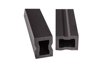 LEGAR JEDNOKOMOROWY AL 40x30mm 2,9m grafit