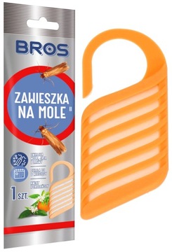 ZAWIESZKA NA MOLE DO SZAFY KWIAT POMARAŃCZY BROS