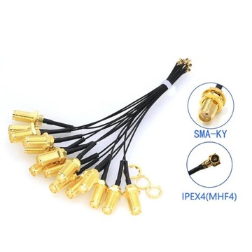 Антенный разъем 10 см MHF4 IPEX на SMA