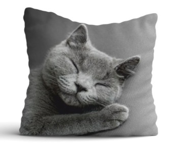 Poduszka z pupilem PIES KOT KOŃ wzory PREZENT