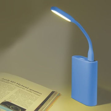 МОЩНАЯ СВЕТОДИОДНАЯ СИЛИКОНОВАЯ USB-ЛАМПА ДЛЯ НОУТБУКОВ, НОУТБУКОВ, ПК