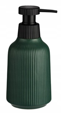 DOZOWNIK MYDŁA w płynie do naczyń pojemnik zielony CERAMICZNY 400 ml