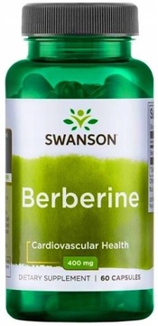 SWANSON BERBERINE 400 MG 60k BERBERYNA METABOLIZM