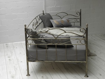 ŁÓŻKO METALOWE SOFA LILLI 120 CM PRODUCENT HIT !