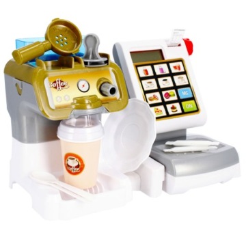 БОЛЬШОЙ КАССОВЫЙ АППАРАТ С СЕНСОРНЫМИ ВЕСАМИ КОФЕМАШИНА