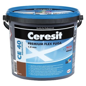 FUGA ELASTYCZNA CERESIT CE40 BRĄZOWY 5KG