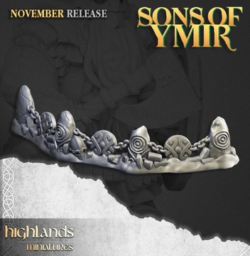 Артиллерийский набор № 2 — Органная пушка гномов — 3D-печать