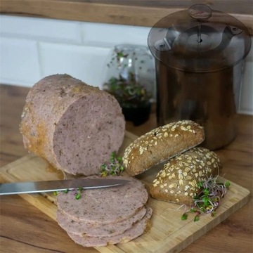 Стеклянная ветчинница для ДОМАШНИХ ВЕТЧИН на 450г мяса