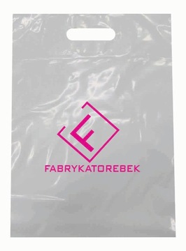 REKLAMÓWKI/TORBY FOLIOWE Z NADRUKIEM 40X50 200 SZT