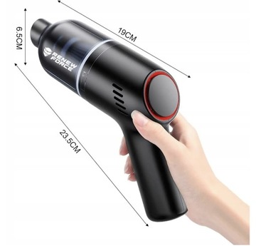 АККУМУЛЯТОРНЫЙ РУЧНОЙ ПЫЛЕСОС С 3 КОНЦАМИ ПОРТАТИВНЫЙ HEPA-ФИЛЬТР ДЛЯ АВТОМОБИЛЯ