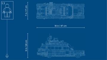 LEGO — CREATOR EXPERT — ECTO-1 «Охотники за привидениями» — 10274