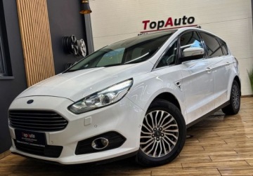 Ford S-Max II Van 2.0 EcoBlue 150KM 2019 Ford S-Max II 2.0 TDCI 150KM navi GWARANCJA bezwypadkowy NOWA SKRZYNIA