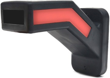 ŚWIATŁO OBRYSOWE OBRYSÓWKA LED ROGOWA KOMPLET WAŚ