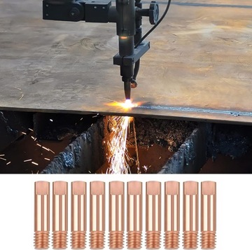 20 sztuk MB15 15AK dysze prądowe spawalnicze końcówka stykowa 1,0 mm M6 x 2