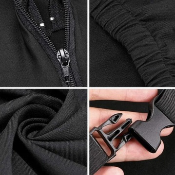 POKROWIEC FOTEL GAMINGOWY KRZESŁO CZARNY SPANDEX