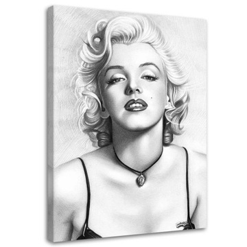 OBRAZ NA PŁÓTNIE Marilyn Monroe Aktorka 60x90