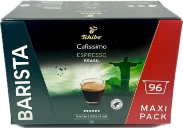 TCHIBO CAFISSIMO ESPRESSO BRASIL 96 шт. БОЛЬШАЯ УПАКОВКА