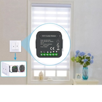 TUYA SMART HOME WIFI КОНТРОЛЛЕР РОЛЕТОВЫХ СТАВНЕЙ WIFI