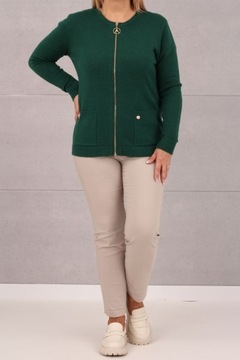 ЖЕНСКИЙ ДЖЕМПЕР, БОЛЬШОЙ РАЗМЕР, ПРОСТОЙ БАЗОВЫЙ ЧЕХОЛ С КАРМАНАМИ