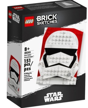 LEGO Star Wars 40391 Brick Sketches Stormtrooper