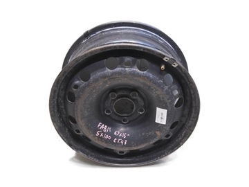FELGA STALOWA 15 5x100 6J ET43 SKODA FABIA II 6Q0601027M