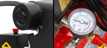 МАСЛЯНЫЙ КОМПРЕССОР 24Л 230В КОМПЛЕКТ 18в1