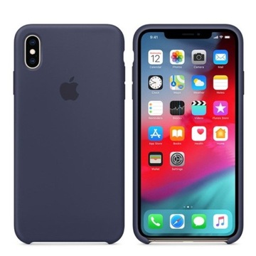APPLE SILICONE CASE IPHONE XS MAX BEZ OPAKOWANIA