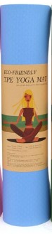 ЭКОЛОГИЧЕСКИЙ коврик для упражнений TPE YOGA MAT