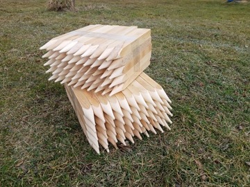 PALIKI KOŁKI DREWNIANE GEODEZYJNE BUK 25CM
