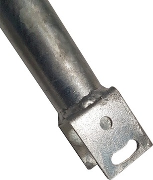 Антенный держатель для стропил под желобом, облегченный вариант, антенная стойка для стропил