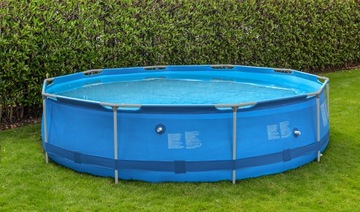 Круглый бассейн со стальным каркасом Sirocco Blue 420 x 84 см